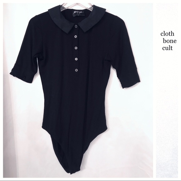 collared bodysuit